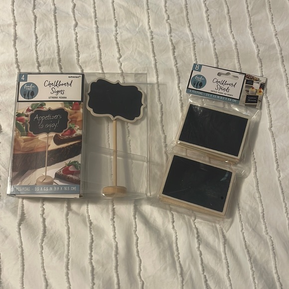 Amscan Other - Chalkboard Signs/Stands